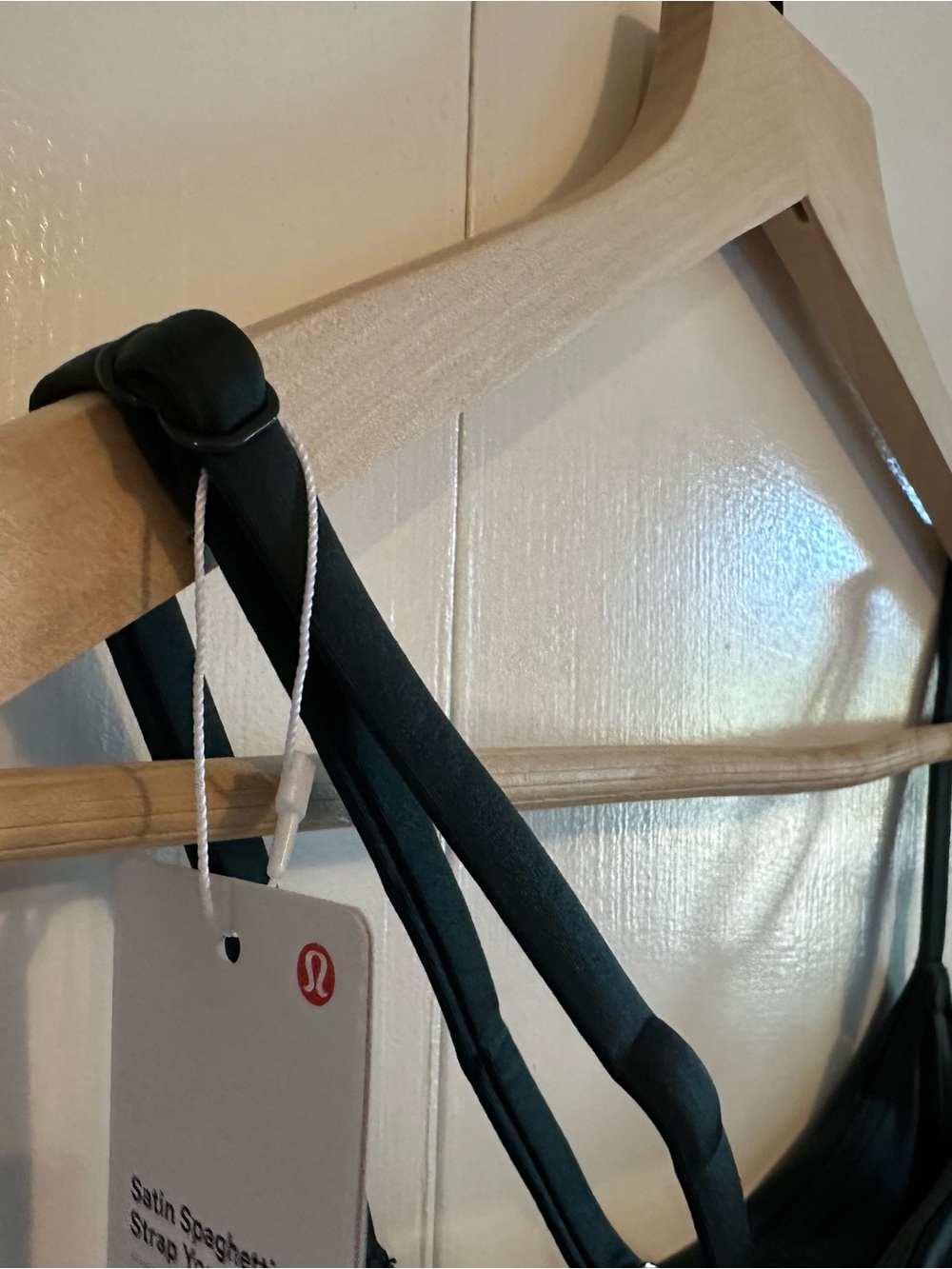 lululemon Satin Spaghetti Strap Yoga Bra A/B